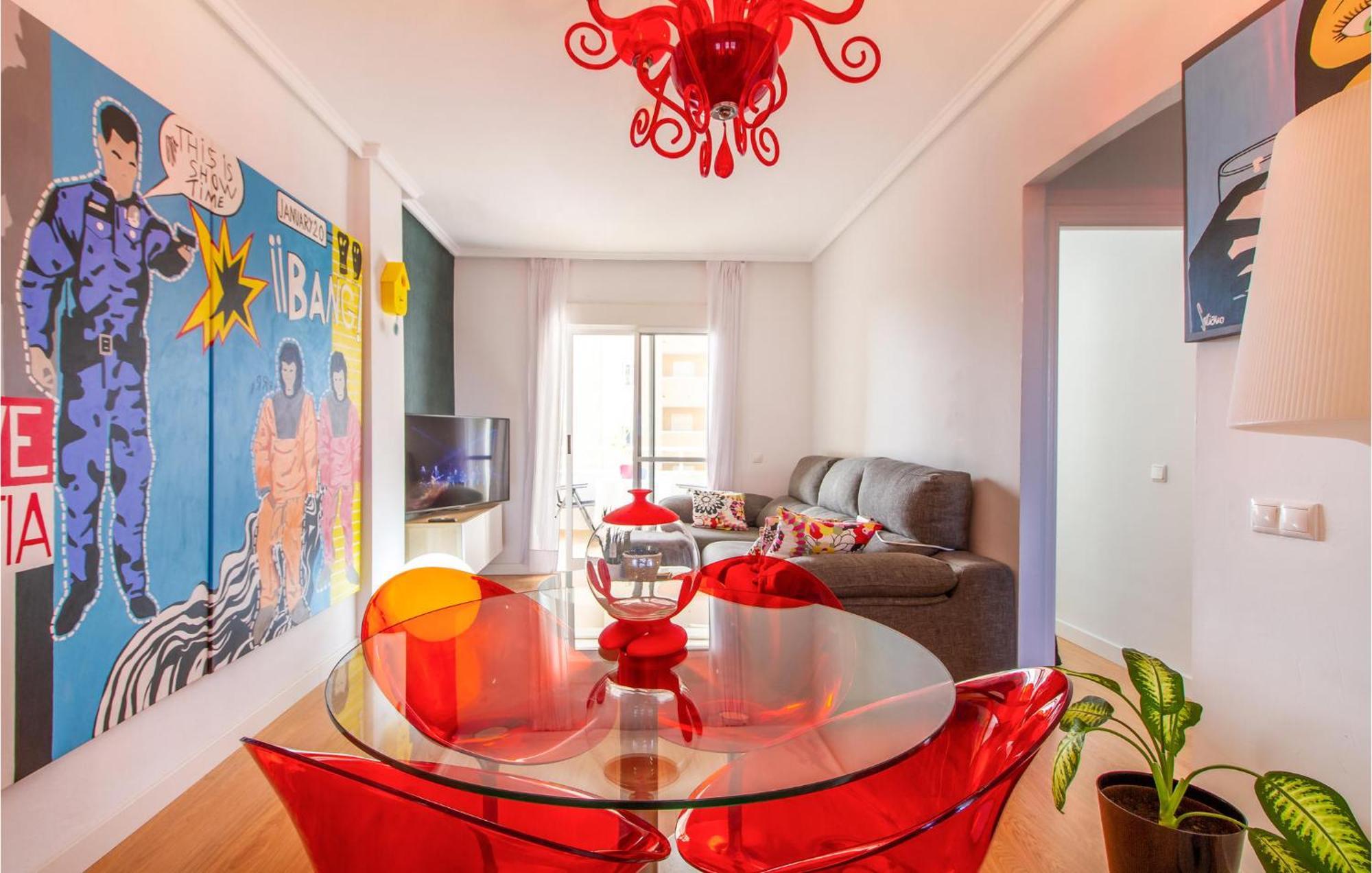Beach Front Apartment In Los Arenales Del Sol Luaran gambar