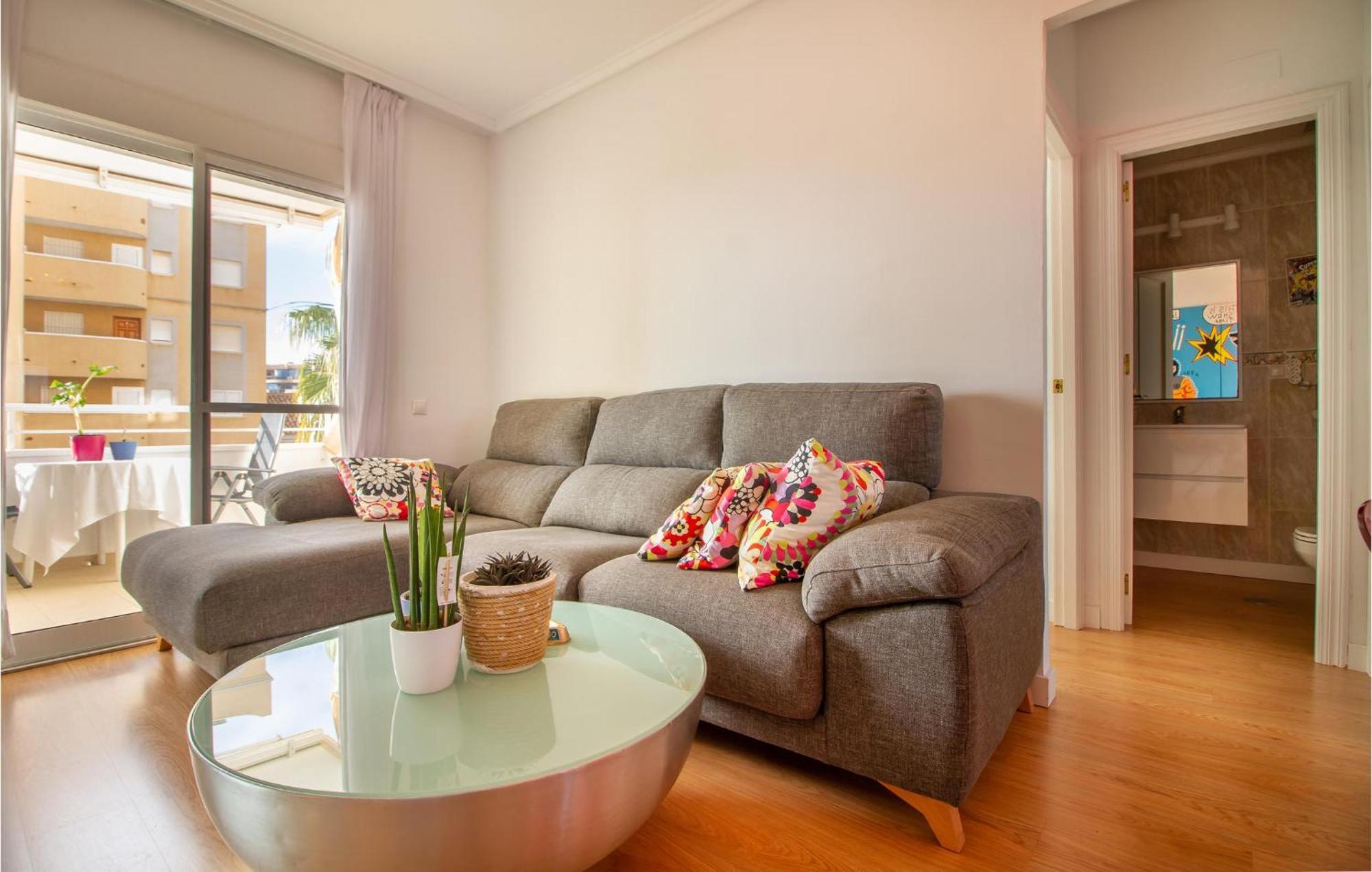 Beach Front Apartment In Los Arenales Del Sol Luaran gambar