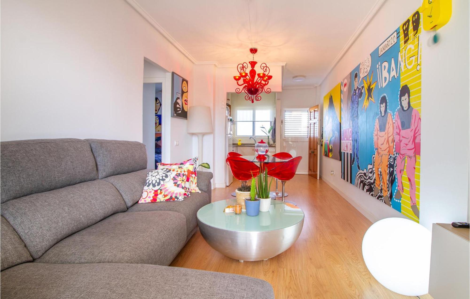 Beach Front Apartment In Los Arenales Del Sol Luaran gambar